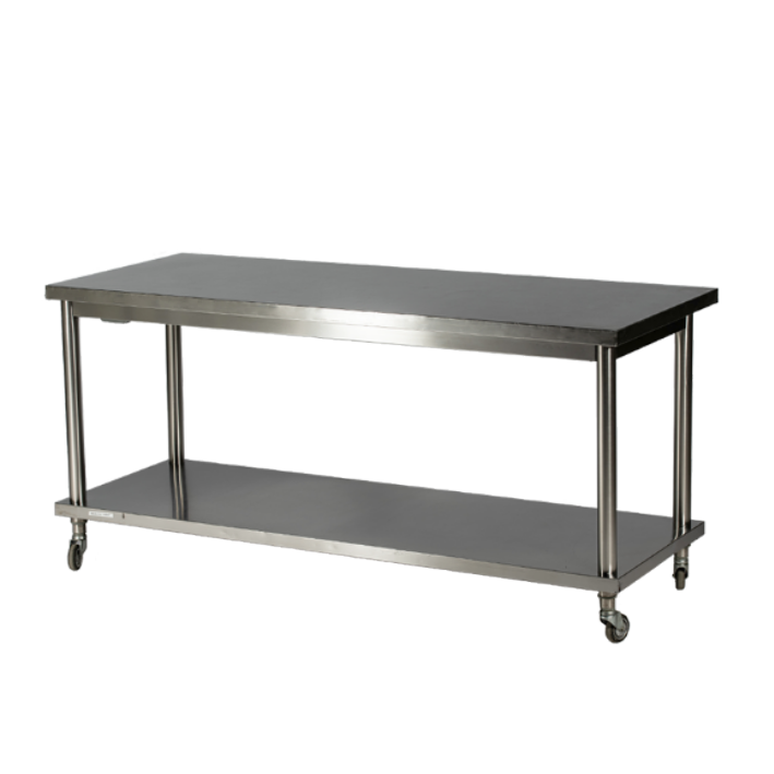 Stainless steel table for Kitchen cm 180x70