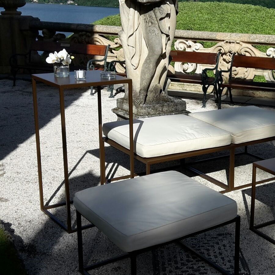 TAVOLO Mangia in Piedi Industrial 50x50x110h