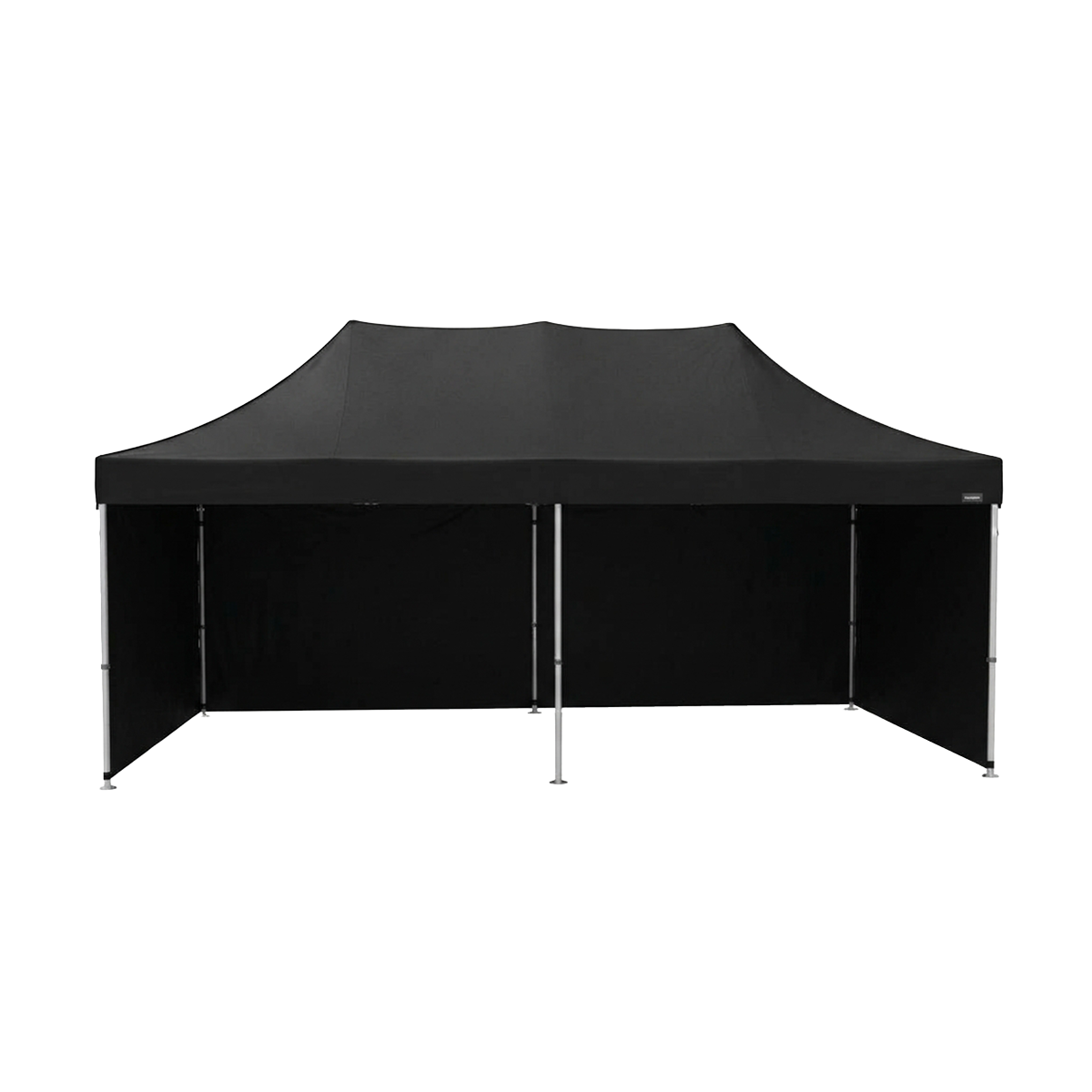 SIDE CURTAIN for Bellows Black TENT m 8 x 4 Class 1