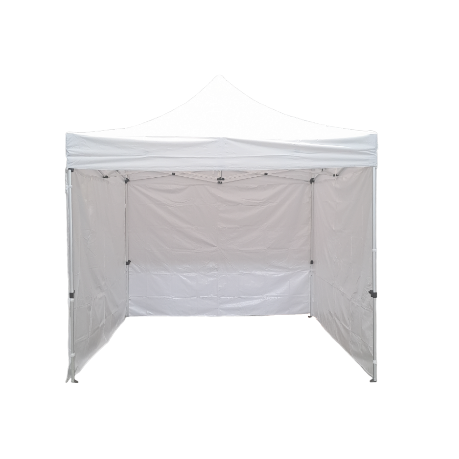 TENDA a Soffietto m 3 x 3 Bianca Certificazione Classe 1 (laterali non compresi)