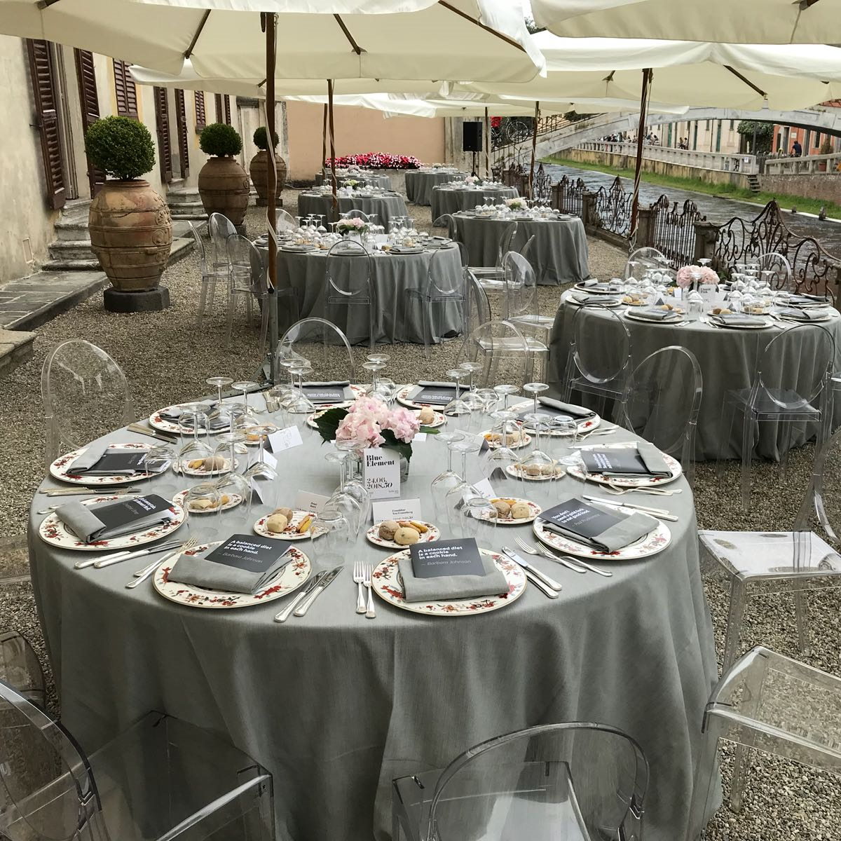 TOVAGLIA Effetto Lino Jeans Verde cm 300 x 300