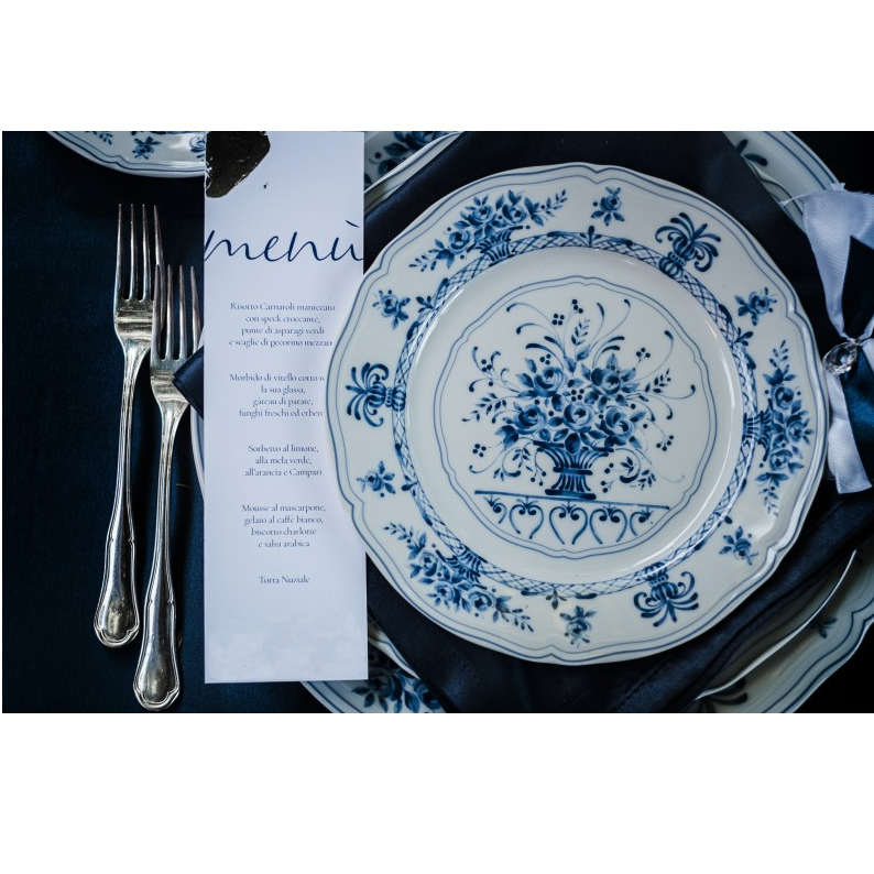 TOVAGLIA Raso Blu cm 300 x 300