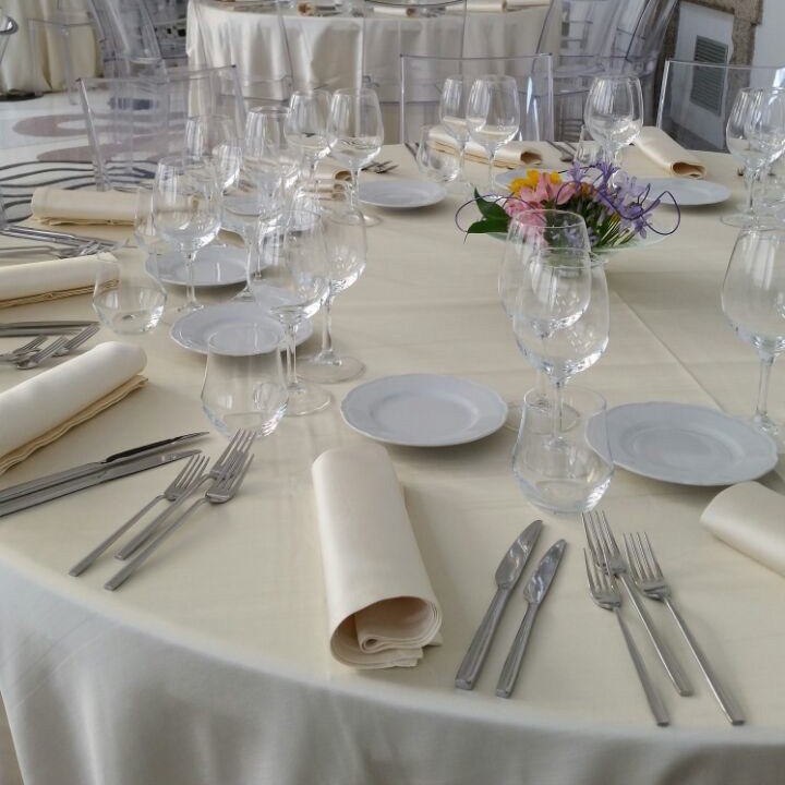 TOVAGLIA Raso Champagne cm 210 x 210