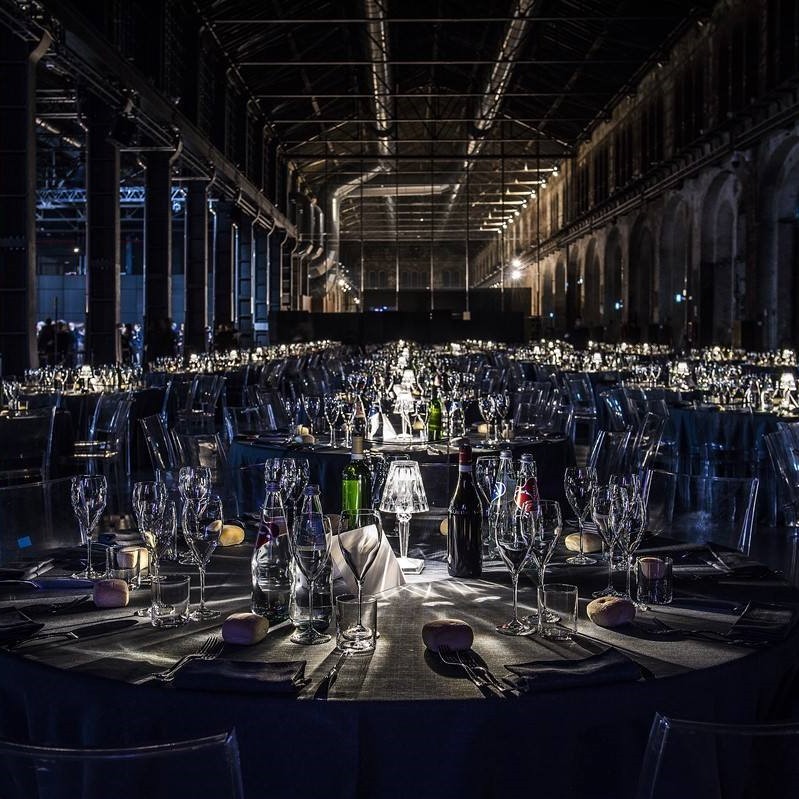 TOVAGLIOLO Tavola Effetto Lino Antracite (10 per cfz)