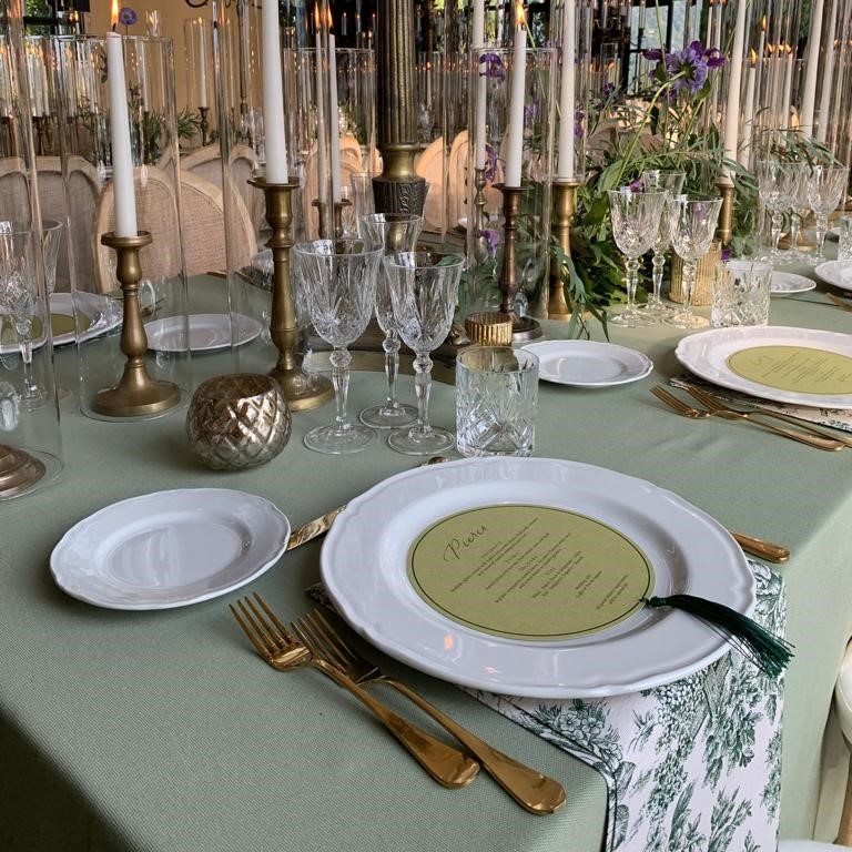 TOVAGLIONE Panama Verde Salvia cm 550 x 230