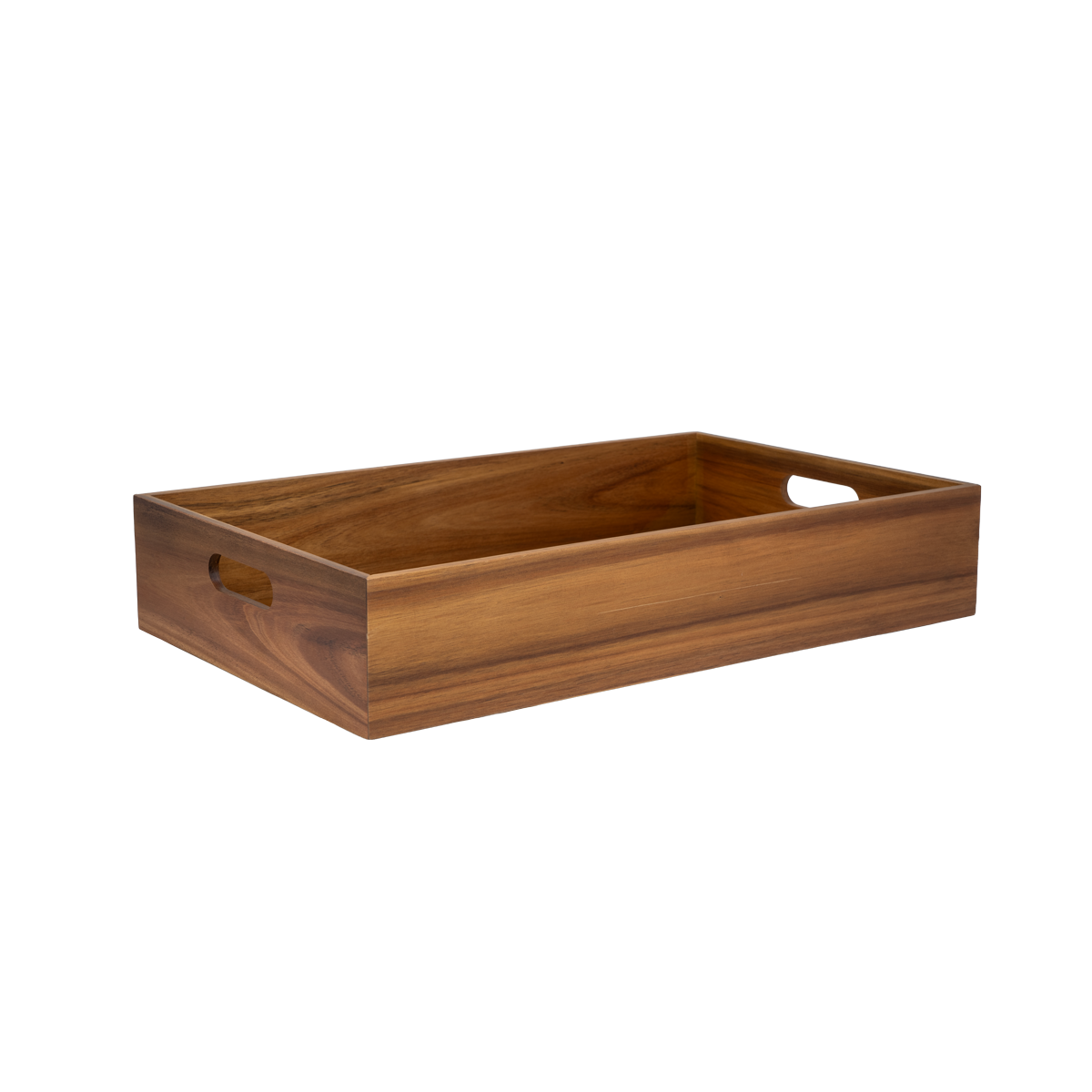 Vassoio In Legno Di Bambù – Rustico Con Manici, 38x25x4 Cm, Multiuso Per Colazione E Oggetti